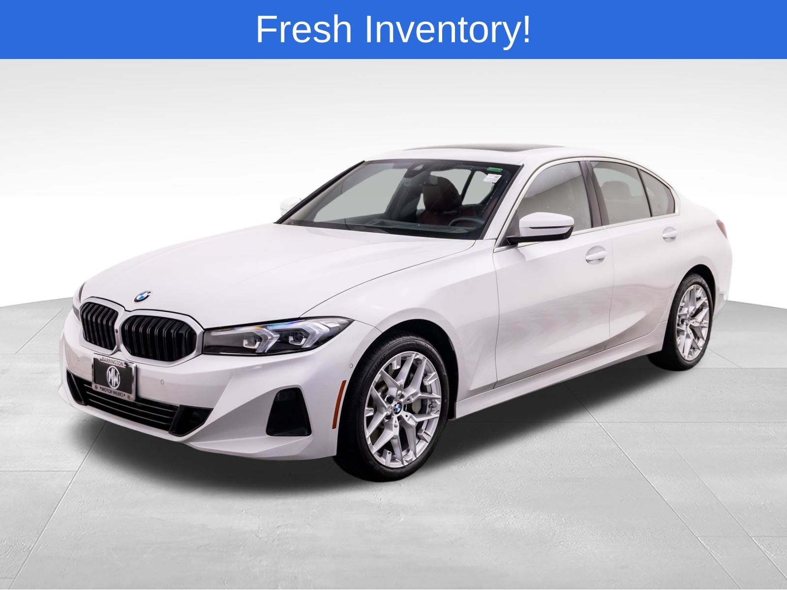 Certified Used 2026 Mineral White Metallic BMW 330i xDrive image 1