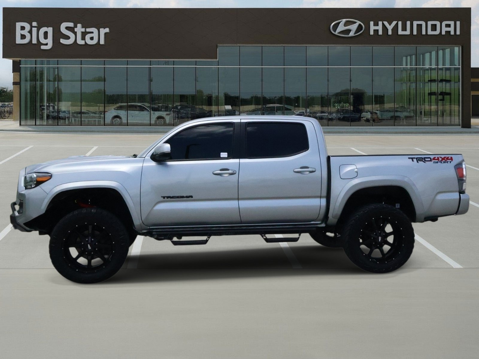 Used 2023 Celestial Silver Metallic Toyota TRD Sport image 2