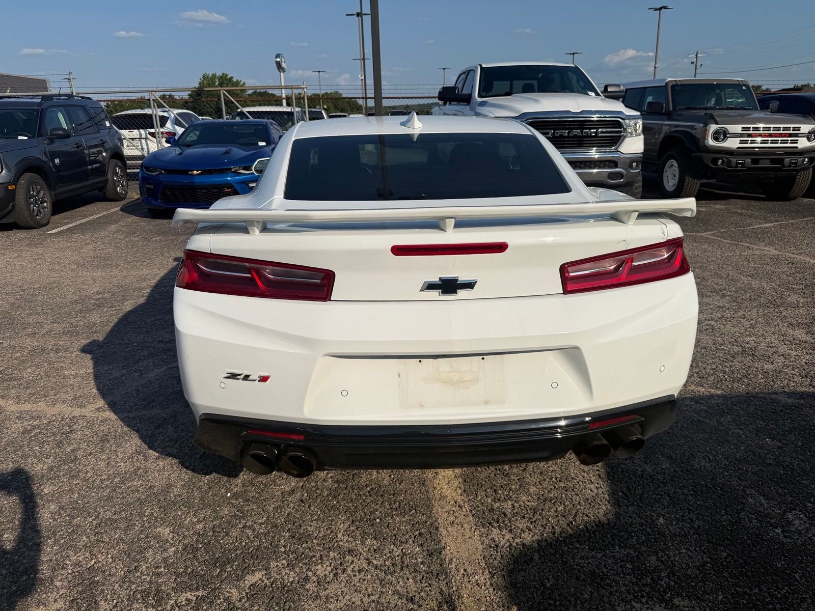 Used 2018 White Chevrolet ZL1 image 6