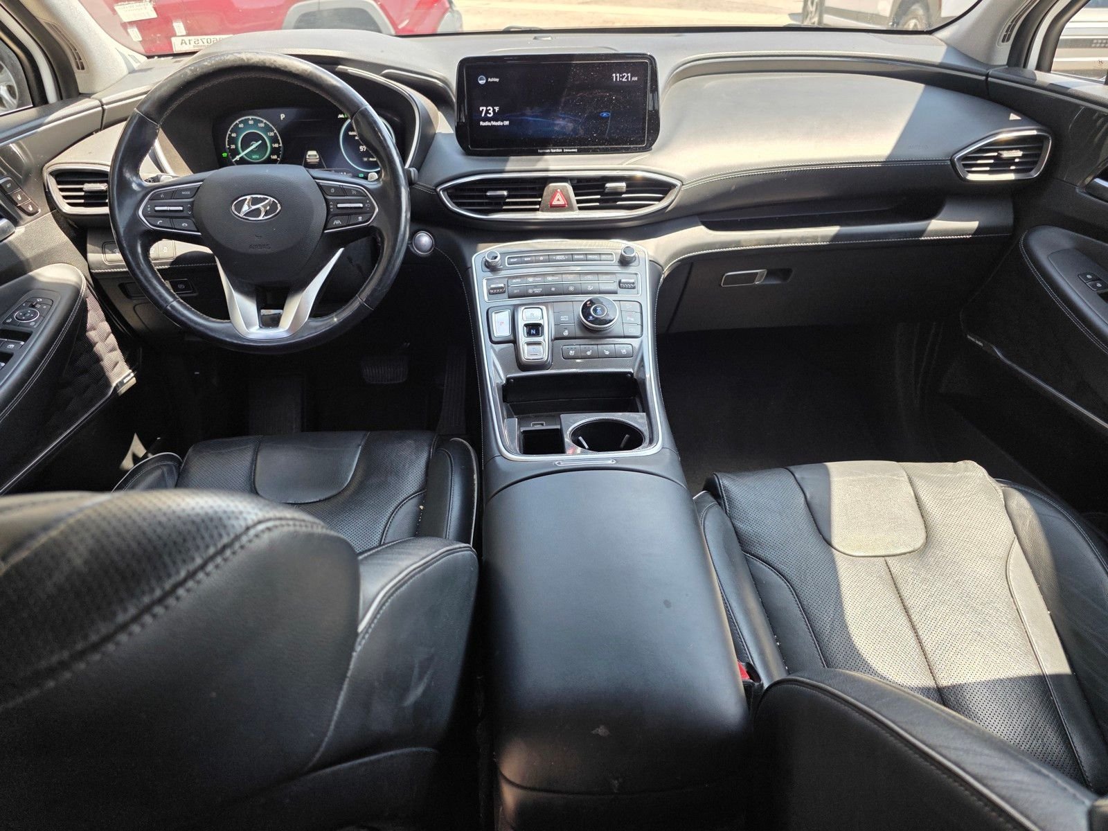 Used 2021 Cream White Hyundai Limited image 14