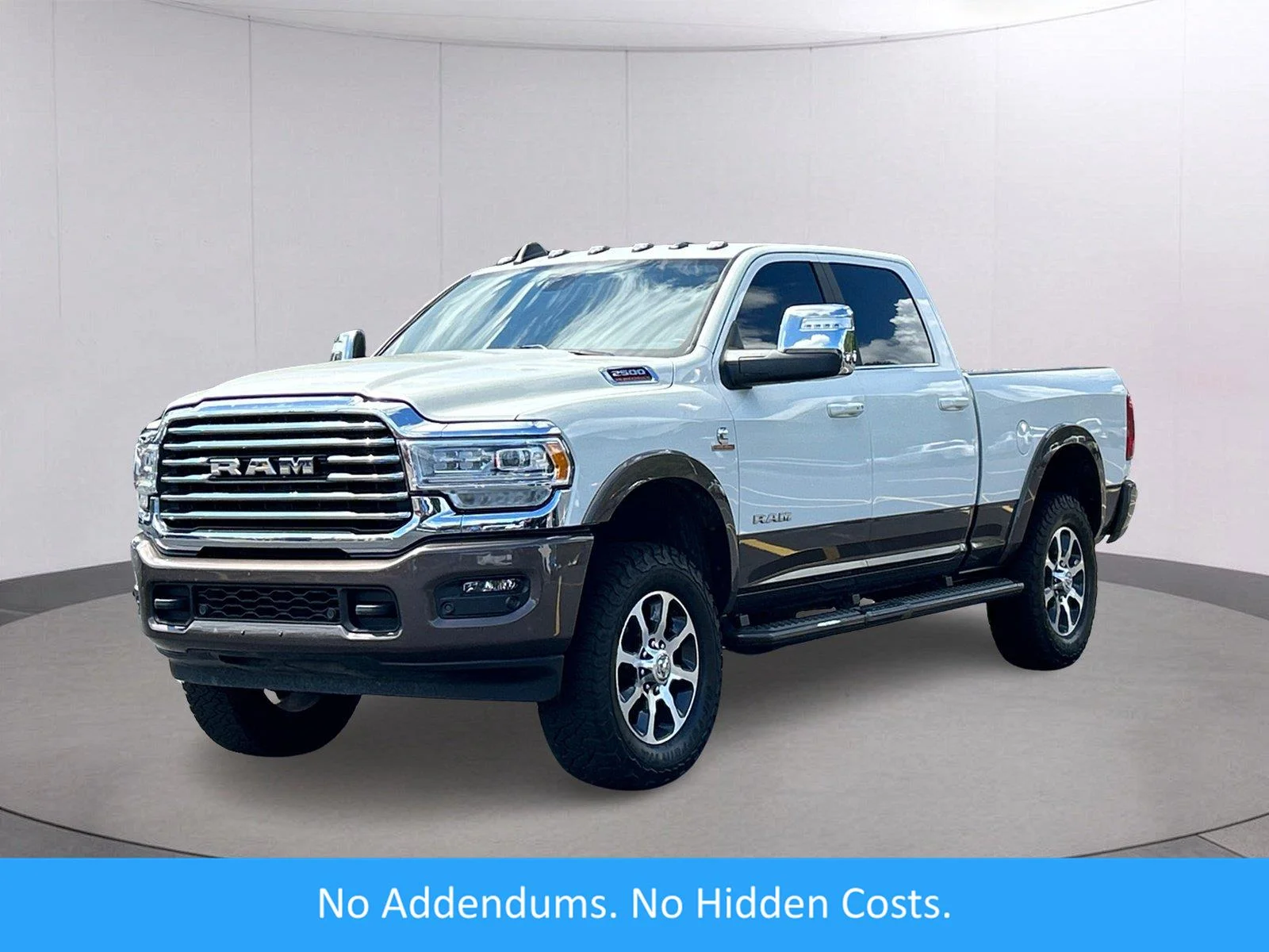 Used 2023 Pearl White Ram Longhorn image 1