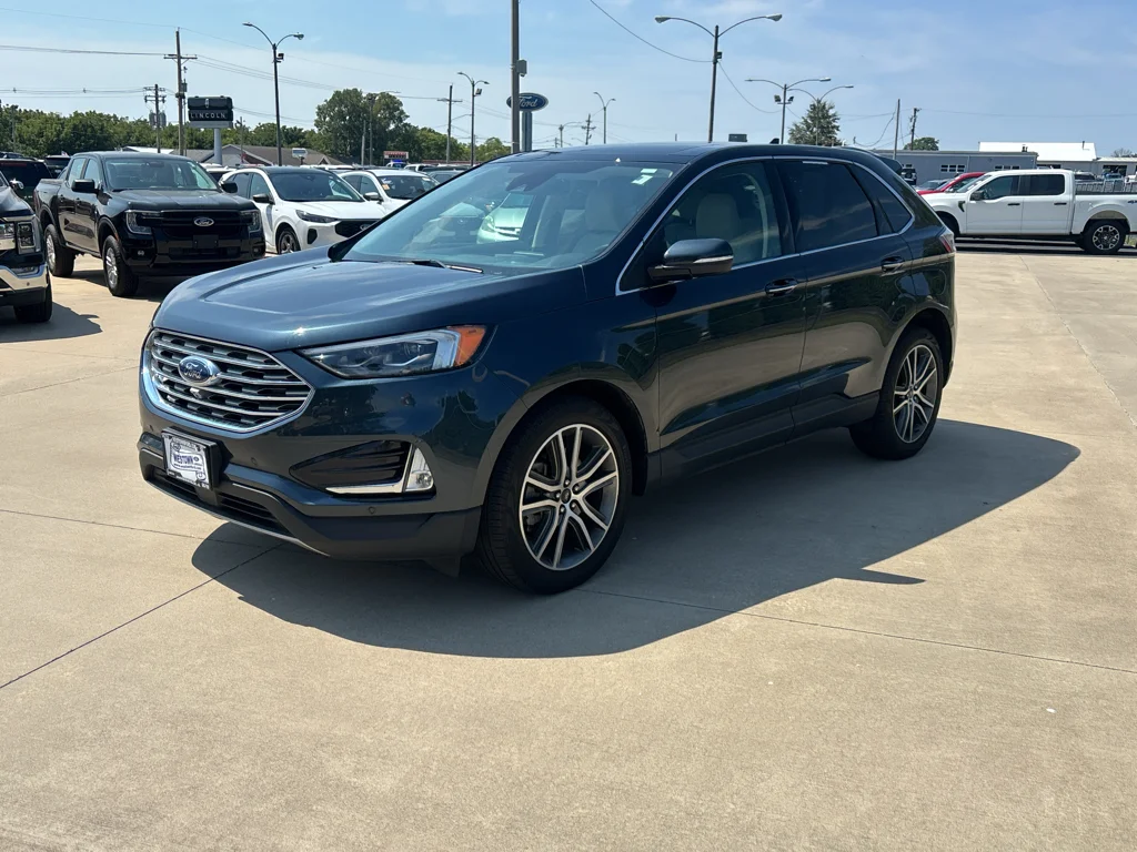 Used 2024 Stone Blue Metallic Ford Titanium image 7