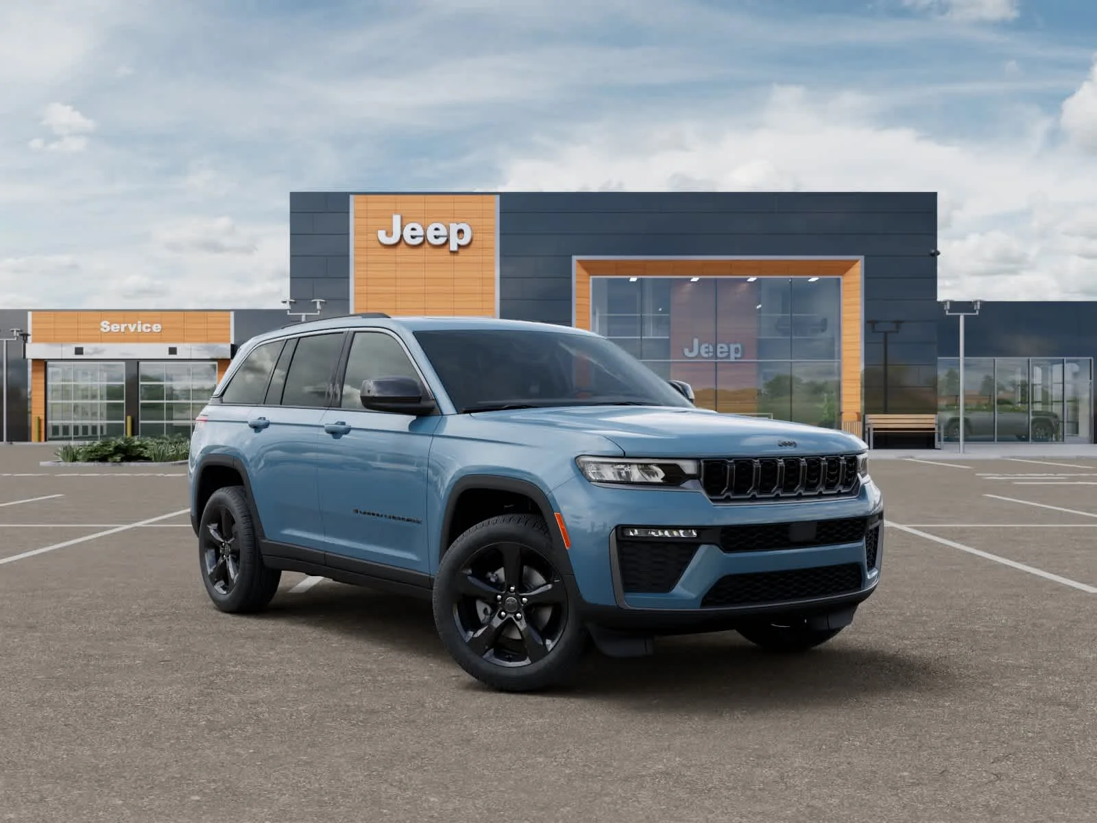New 2027 Steel Blue Jeep Limited image 5