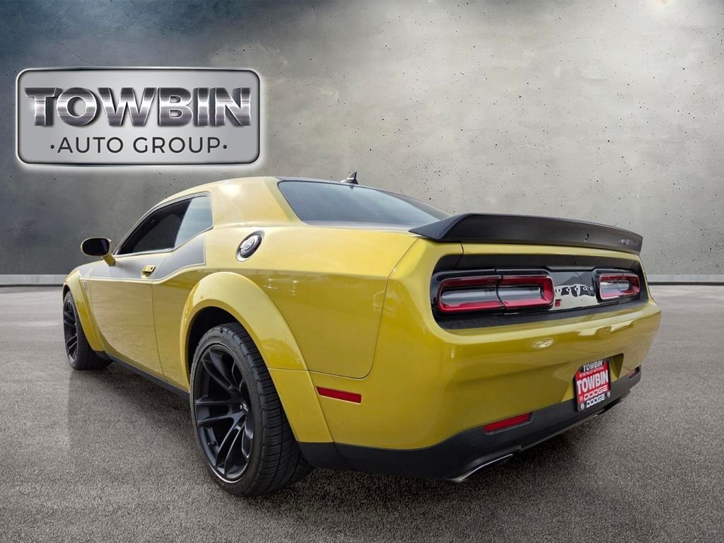 Used 2021 Gold Dodge R/T Scat Pack Widebody image 6