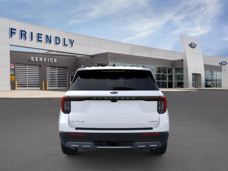 New 2026 Star White Metallic Tri-Coat Ford Active image 5