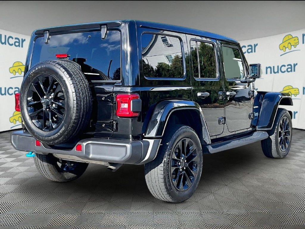 Used 2024 Black Jeep Sahara 4xe image 6