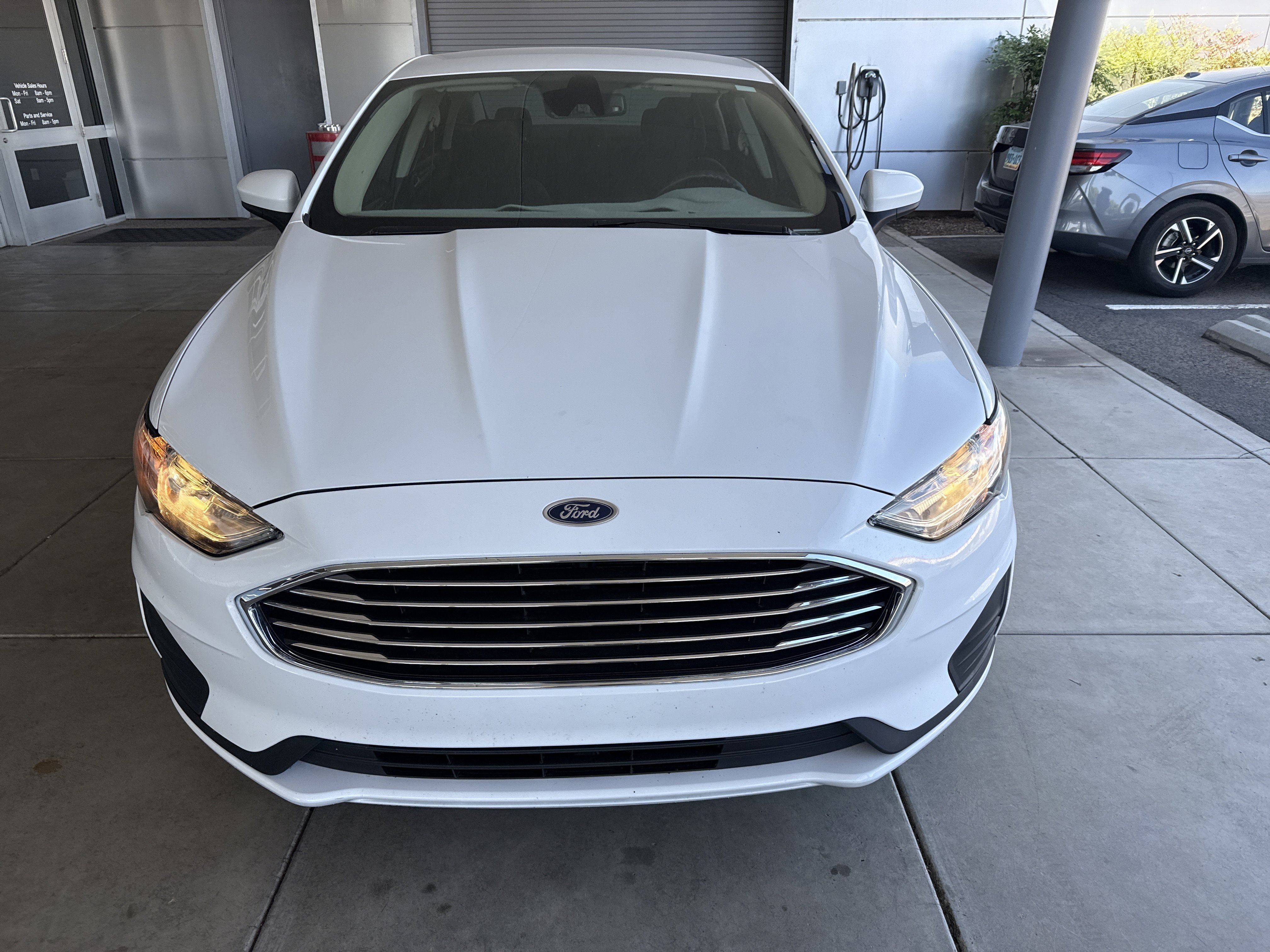 Used 2019 Ford Fusion SE with VIN 3FA6P0HD5KR135528 for sale in Thatcher, AZ