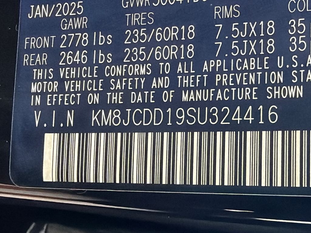 Certified Used 2025 Gray Hyundai SEL Convenience image 33