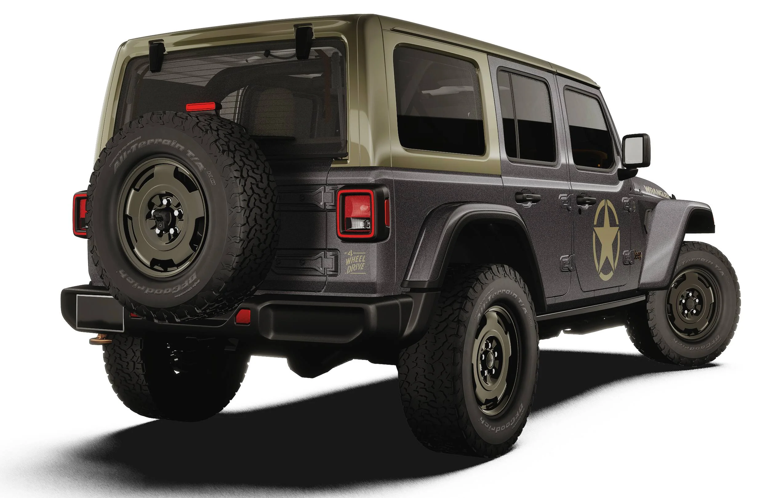New 2027 Granite Crystal Metallic Clear-Coat Paint Jeep Willys image 2