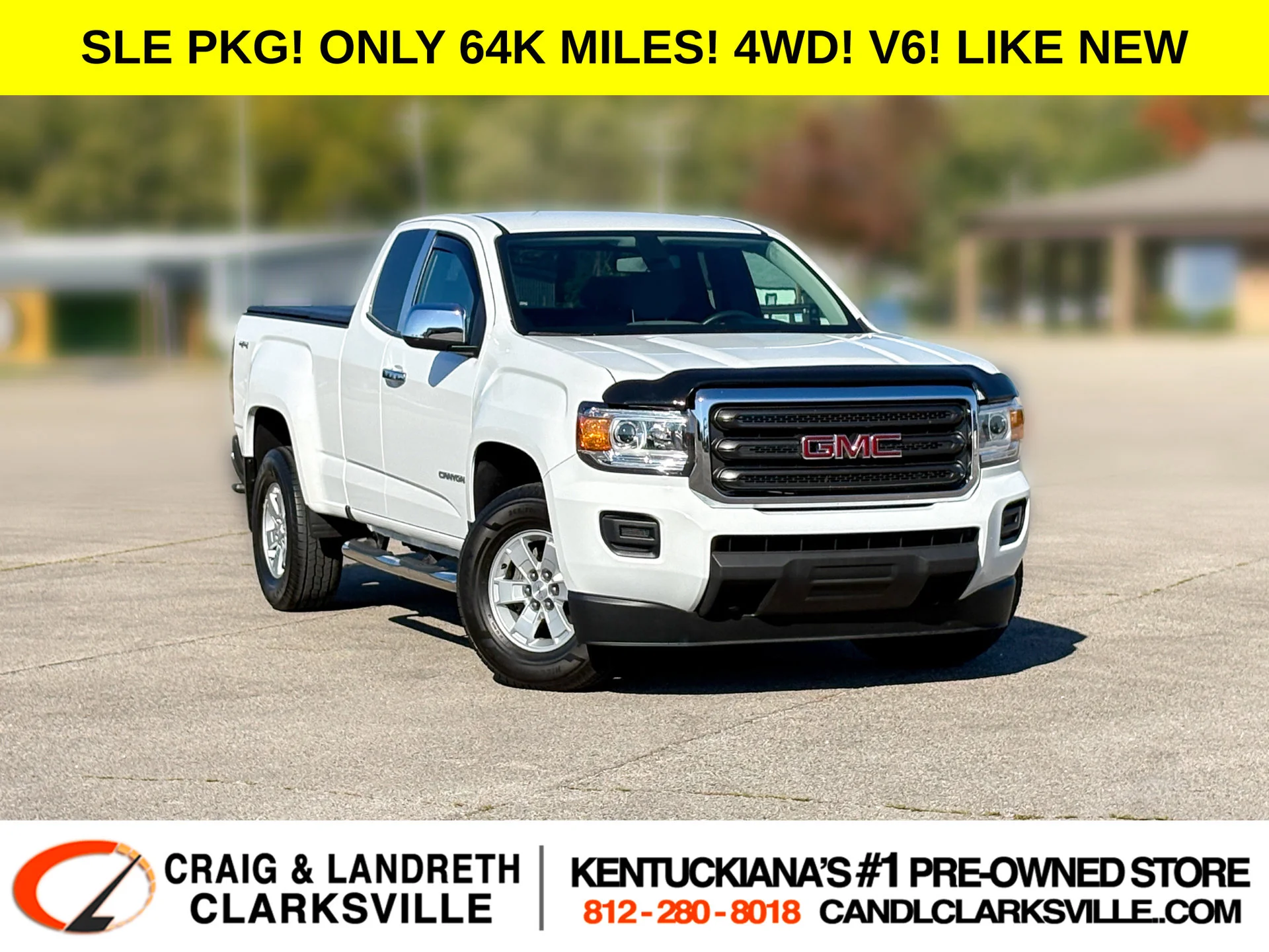 Used 2017 White GMC SLE1 image 1