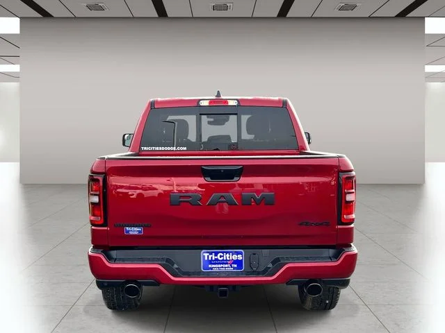 New 2026 Molten Red Pearl-Coat Exterior Paint RAM Big Horn/Lone Star image 4