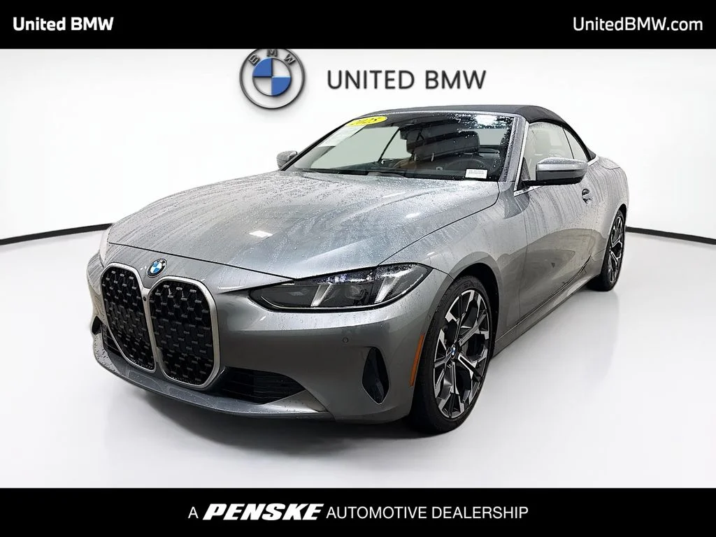 Certified Used 2025 Skyscraper Grey Metallic BMW 430i image 1
