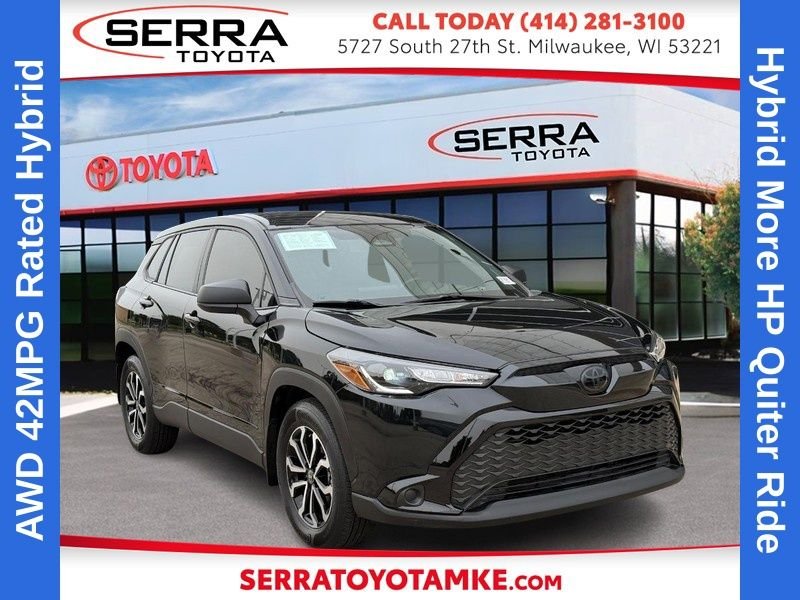 Used 2025 Jet Black Toyota Hybrid S image 1