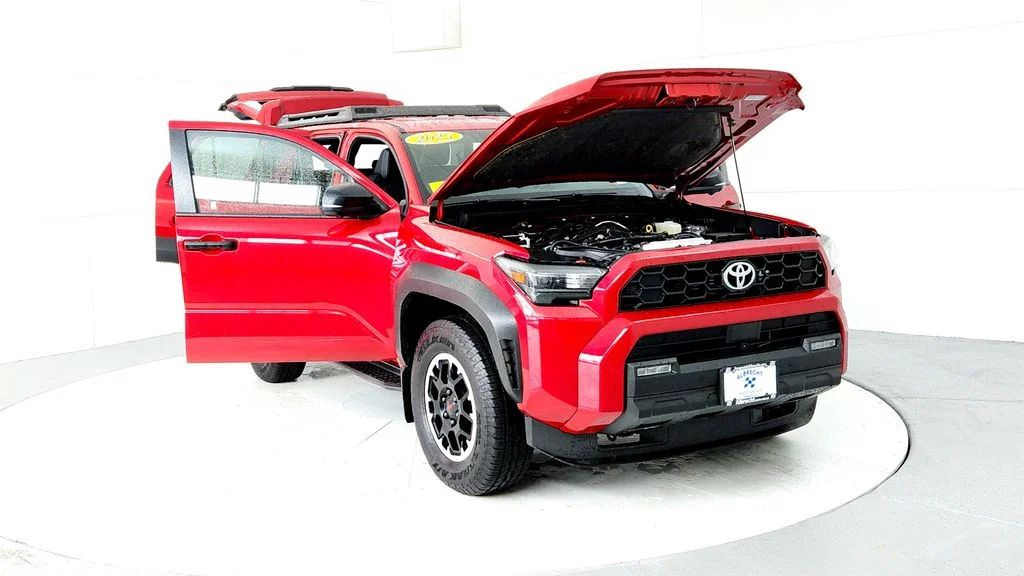 Certified Used 2025 Red Toyota TRD Off-Road Premium image 9