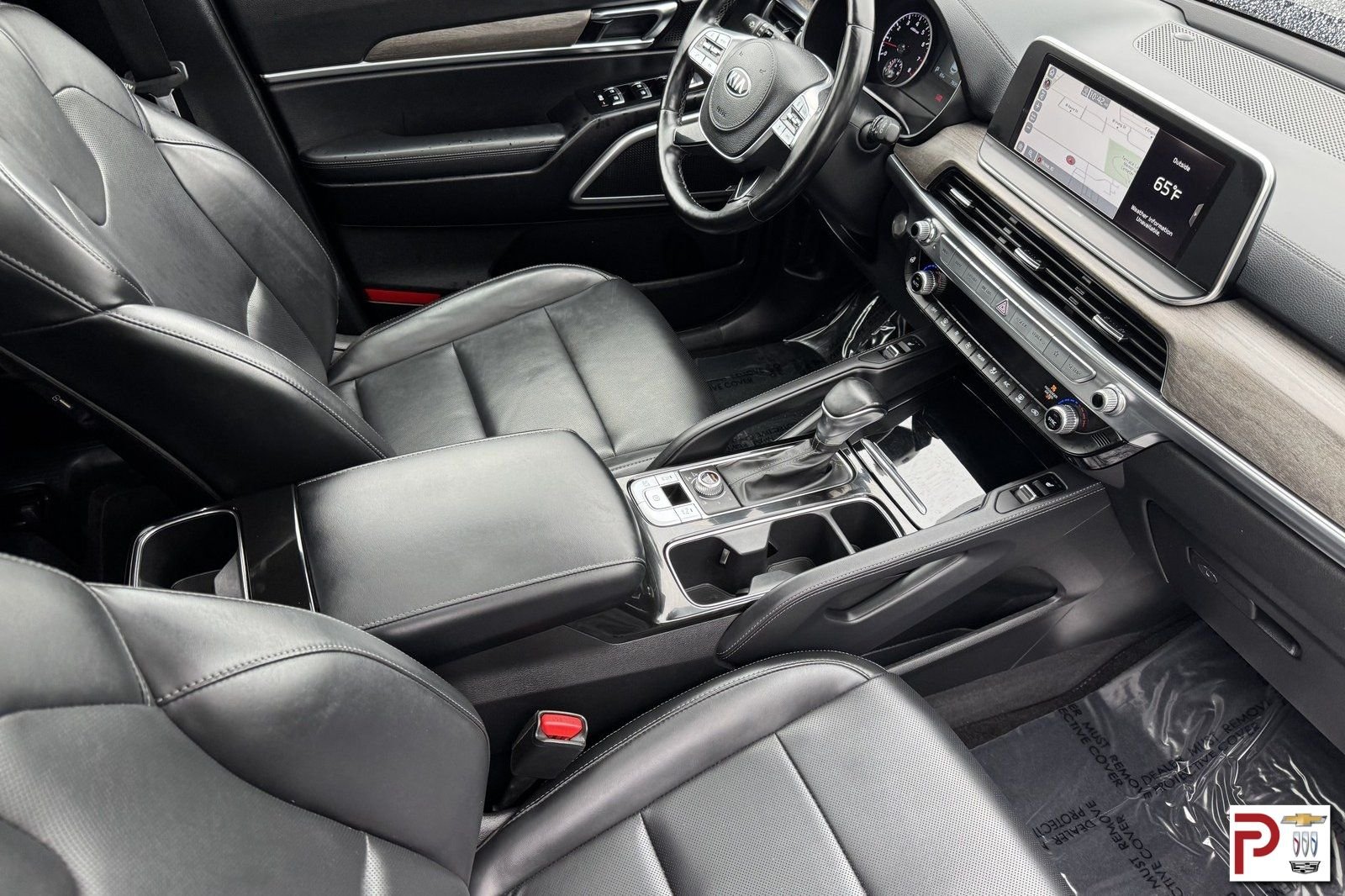 Used 2021 Black Kia EX image 17