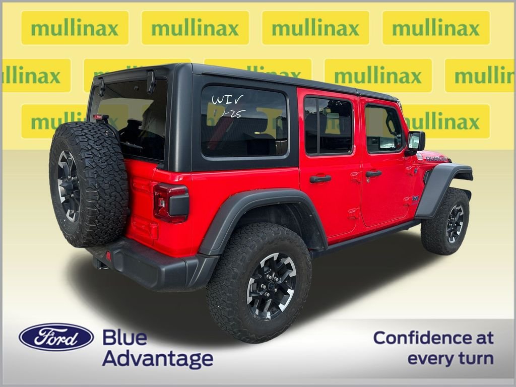 Used 2024 Red Jeep Rubicon 4xe image 2