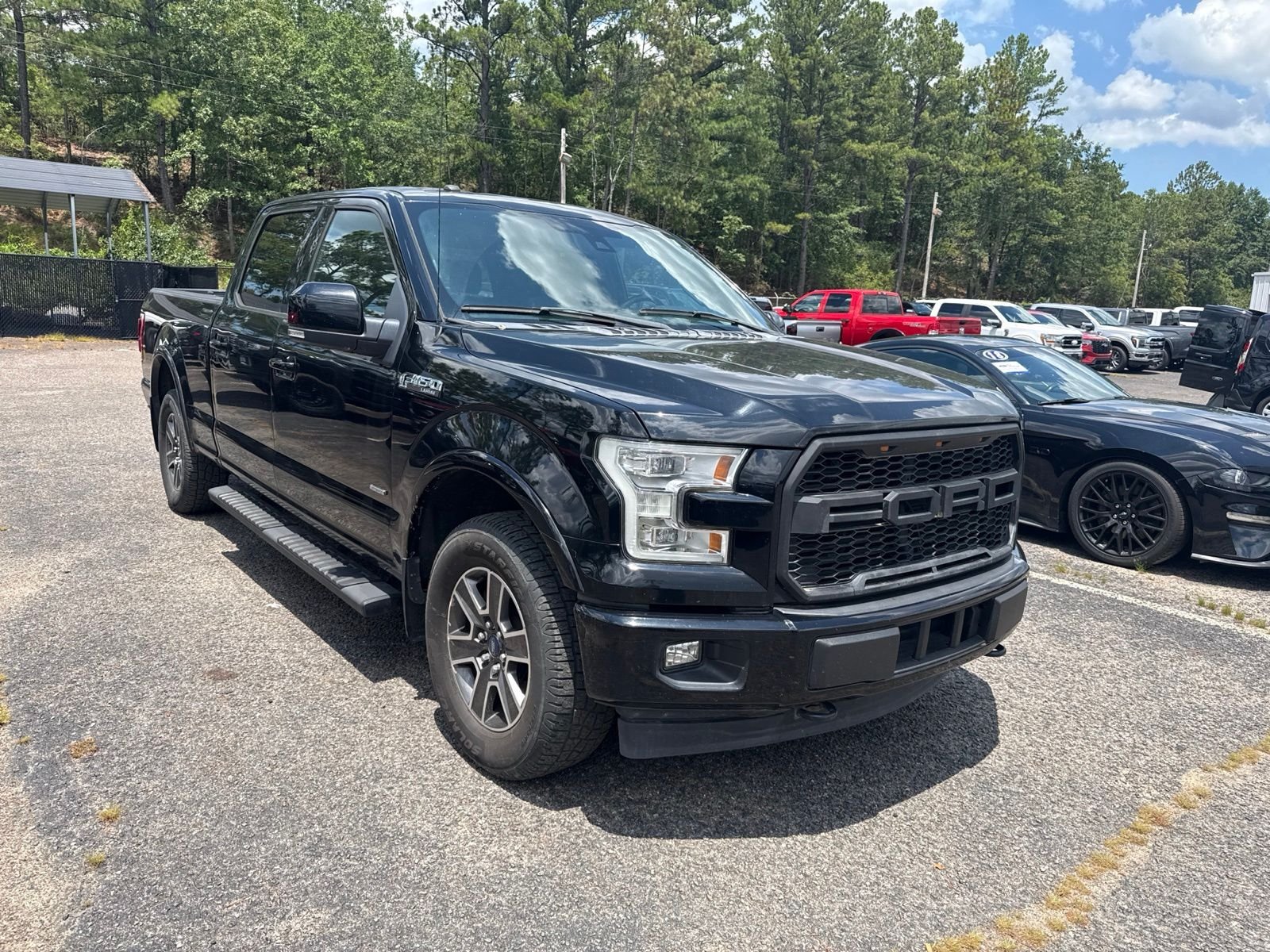Used 2017 Black Ford Lariat image 1