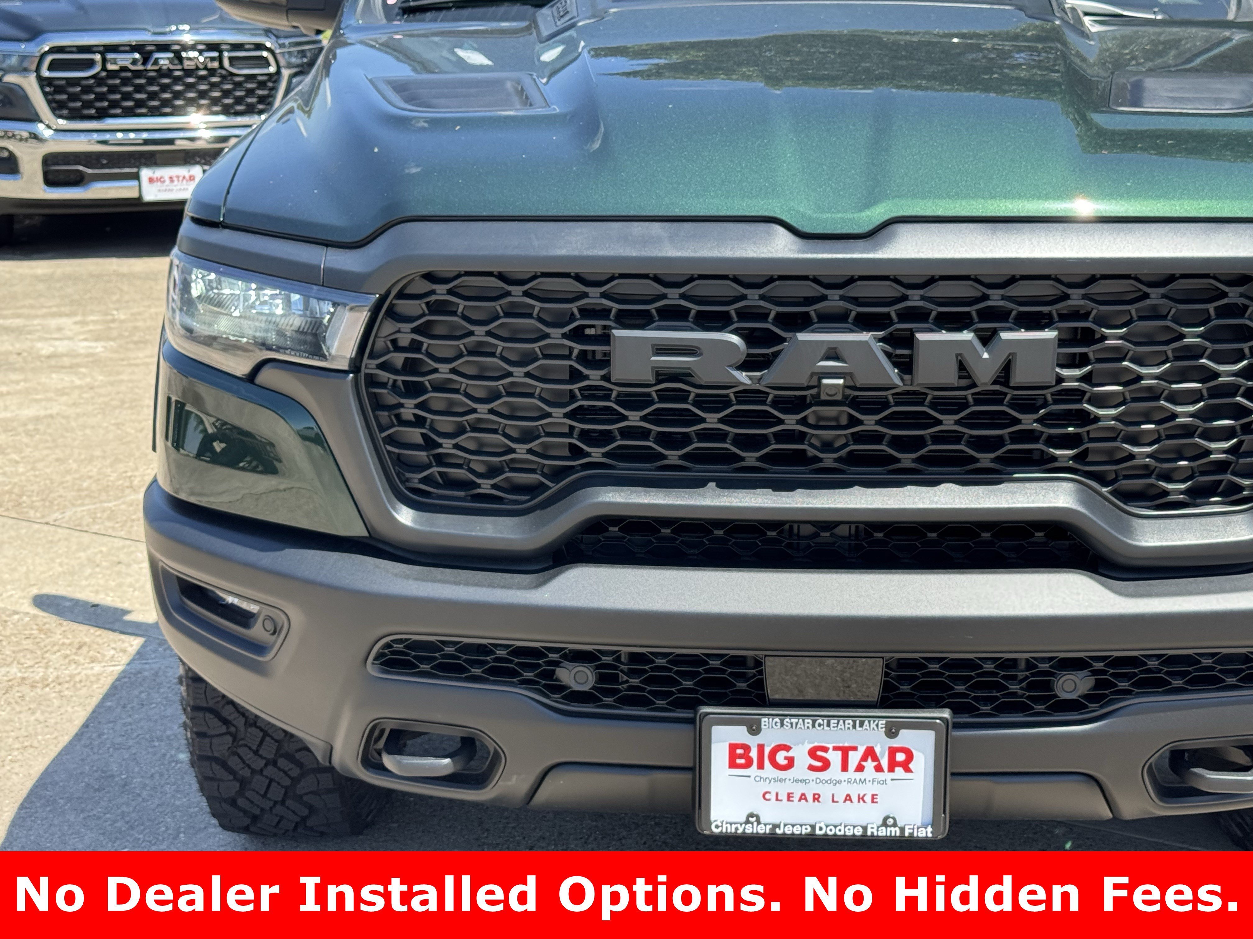 New 2026 Serrano-Green Metallic Exterior Paint RAM Rebel image 5