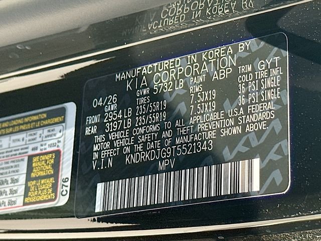 New 2026 Aurora Black Pearl Kia X-Line SX Prestige AWD image 35