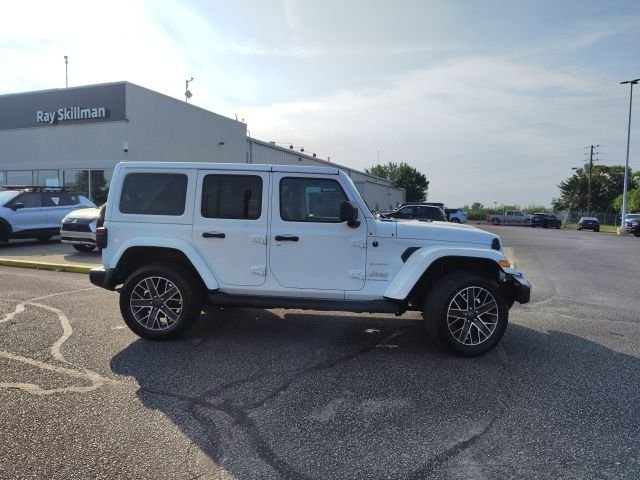 Used 2023 White Jeep Sahara 4xe image 8