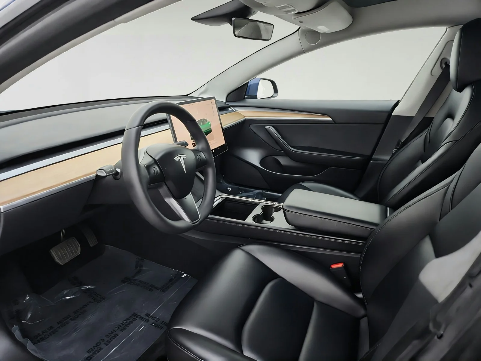 Used 2023 Deep Blue Metallic Tesla SEDAN image 16