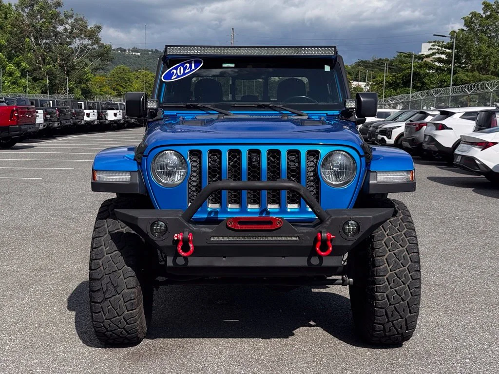 Used 2021 Blue Jeep Rubicon image 3
