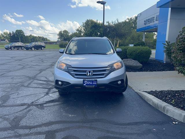 Used 2012 Honda CR-V EX-L with VIN 2HKRM4H7XCH615263 for sale in Bellefontaine, OH