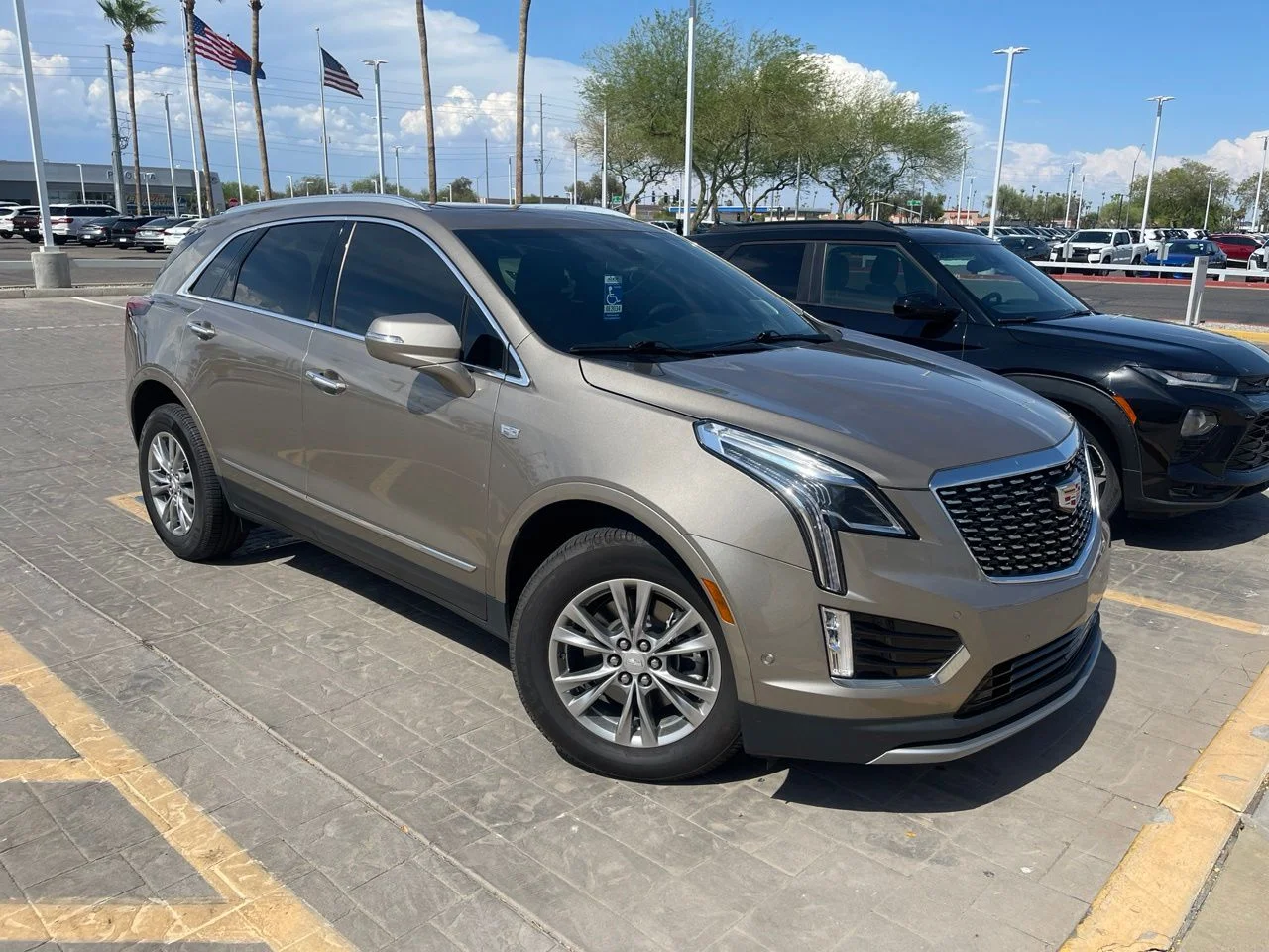 Used 2023 Latte Metallic Cadillac Premium Luxury image 6