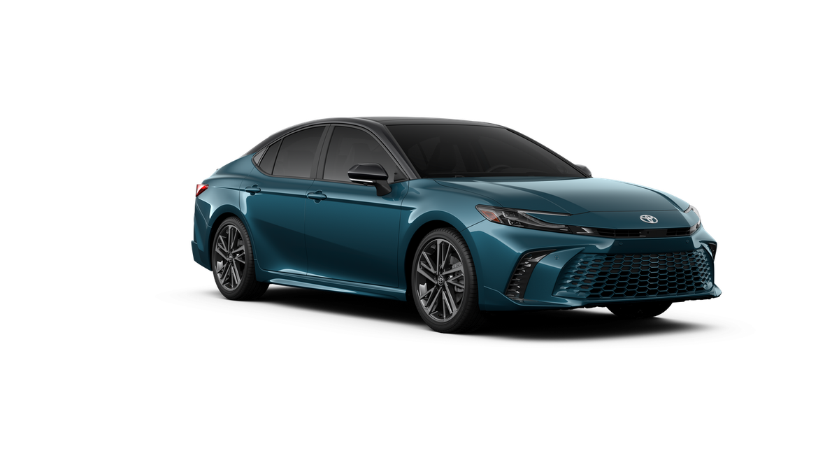 New 2026 Ocean Gem with Midnight Black Metallic roof Toyota XSE image 14