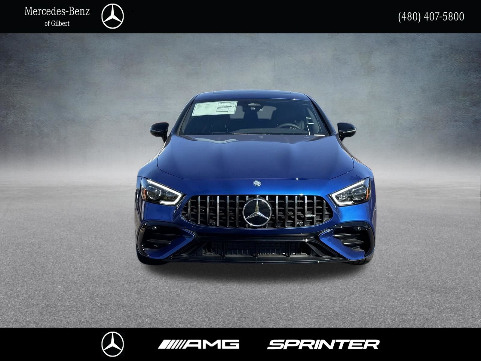 New 2026 Starling Blue Metallic Mercedes-Benz Base image 2
