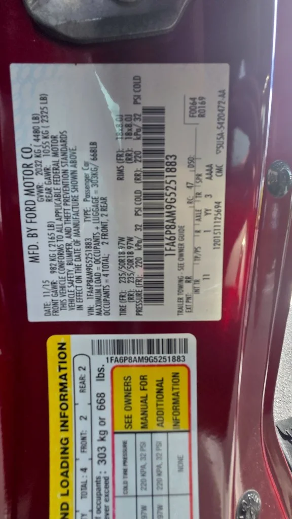 Used 2016 Red Ford V6 image 13