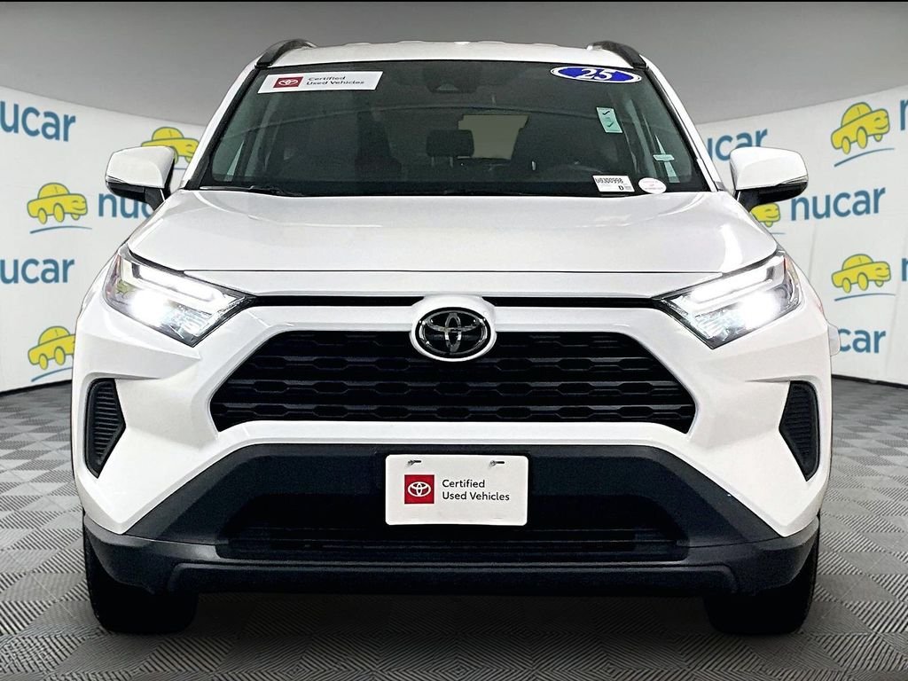 Certified Used 2025 White Toyota XLE image 2