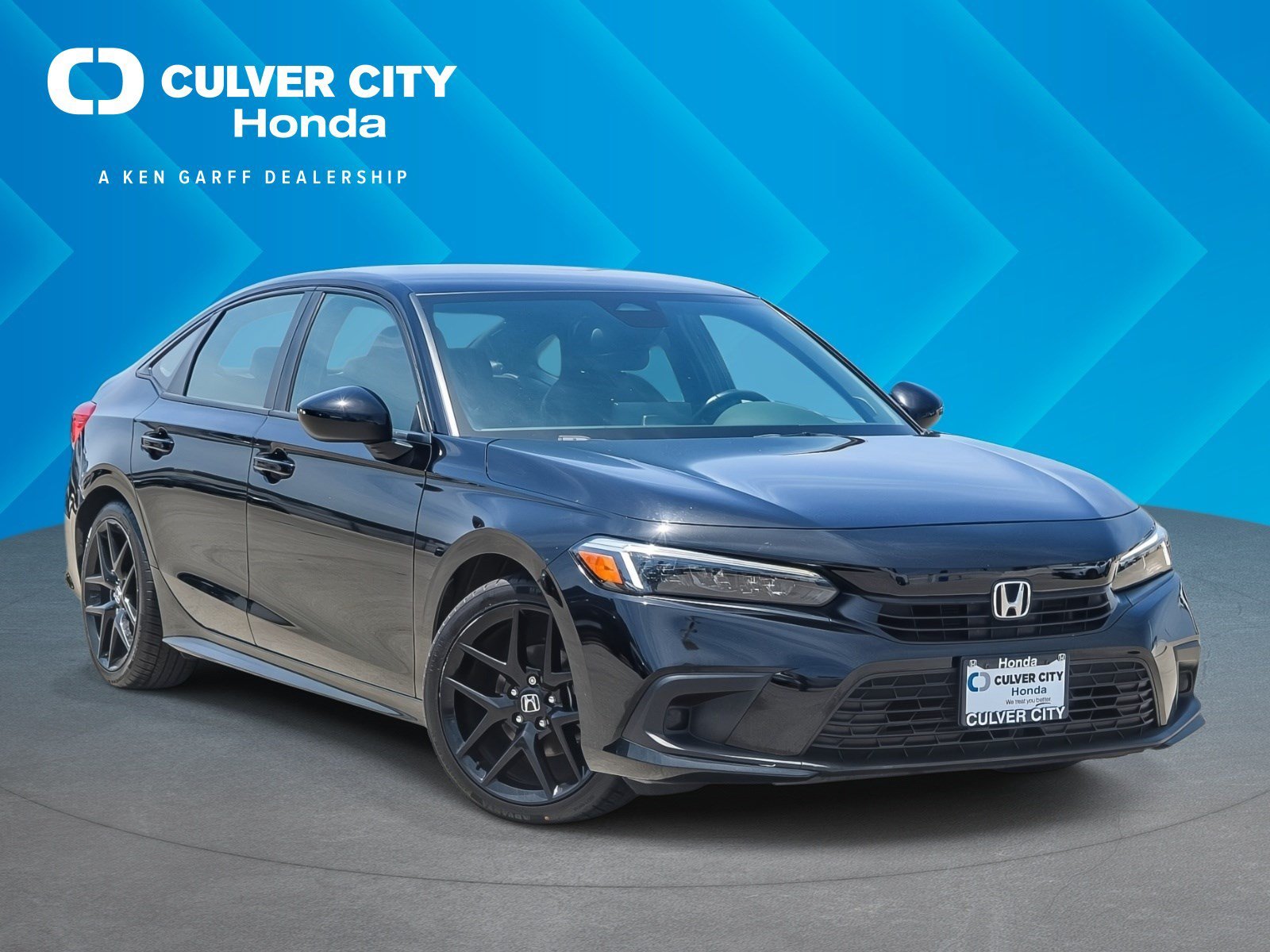 Used 2023 Crystal Black Pearl Honda Sport image 1