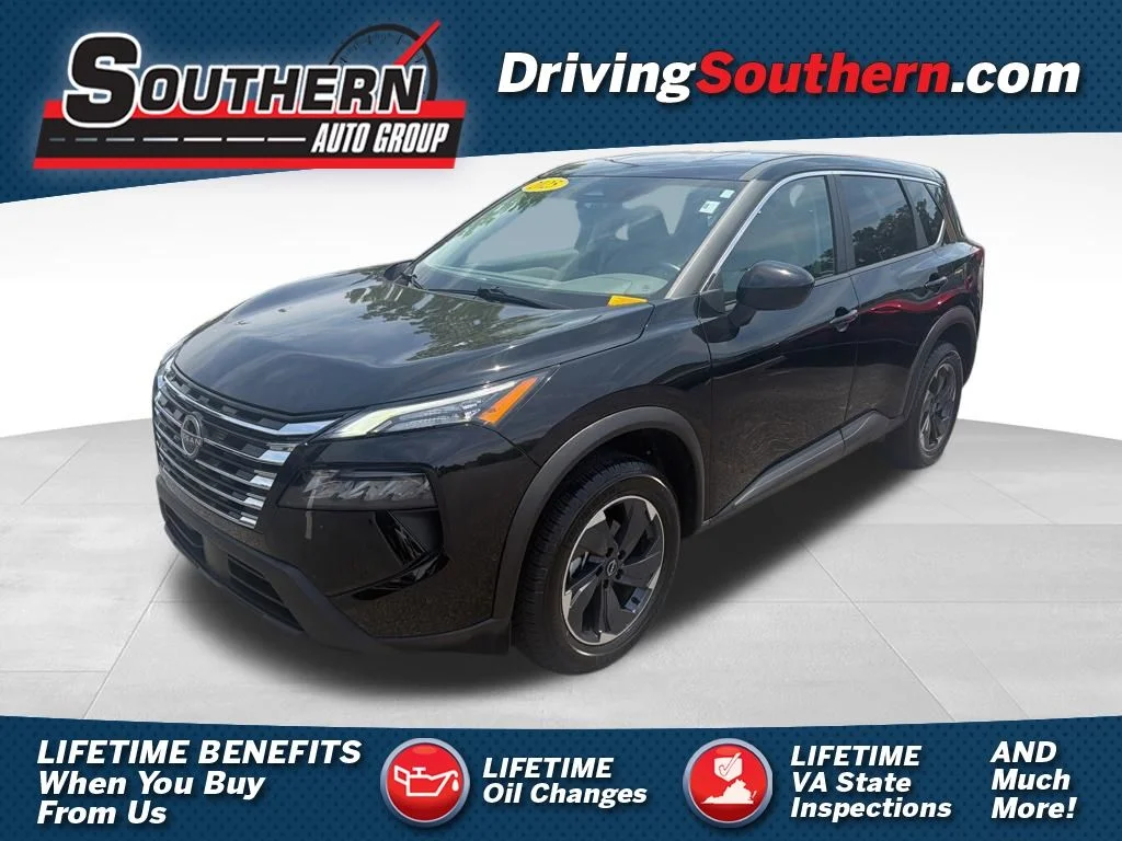 Used 2025 Black Nissan SV image 1