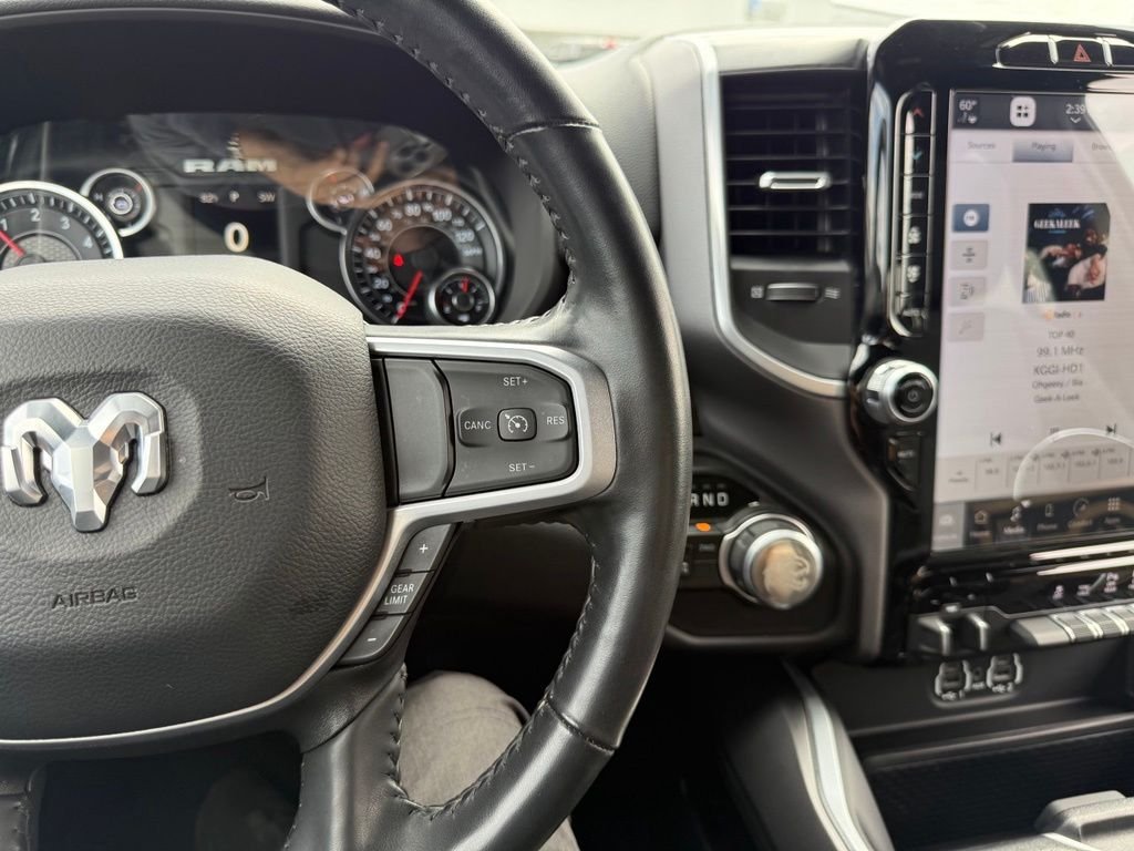 Used 2023 Bright White Clearcoat Ram Big Horn image 8