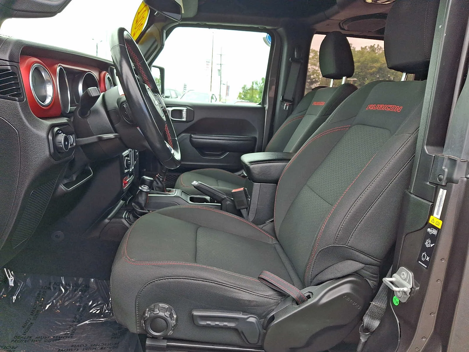 Used 2021 Granite Crystal Metallic Clearcoat Jeep Rubicon image 13