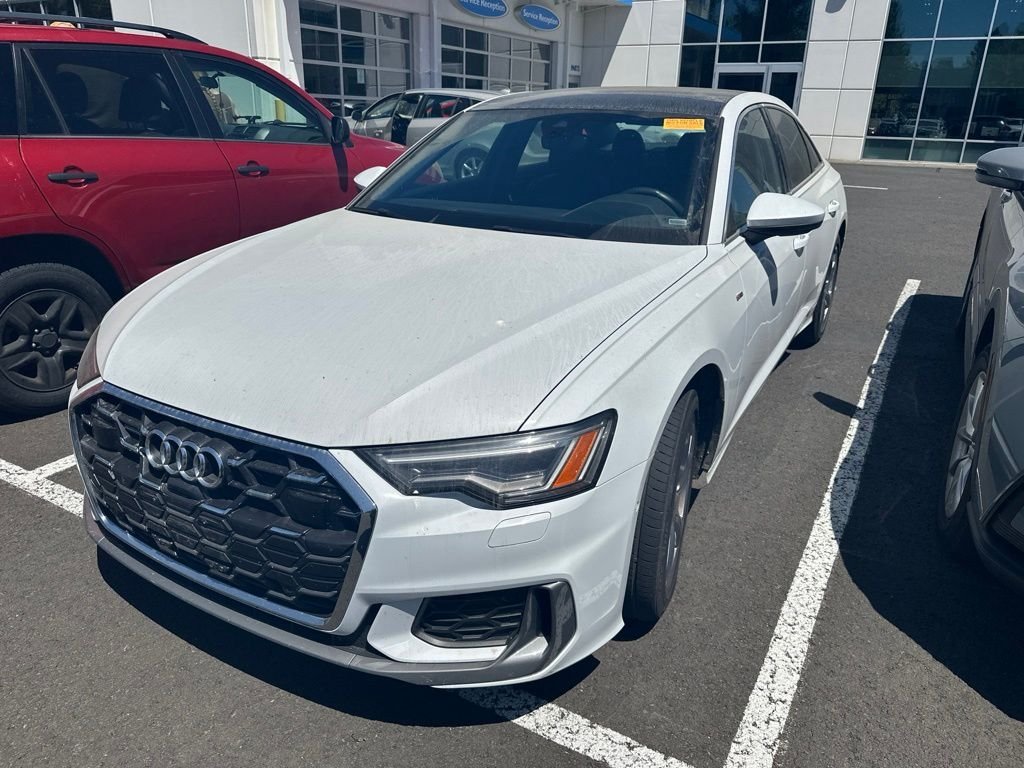 Used 2024 Glacier White Metallic Audi 55 Premium Plus image 2