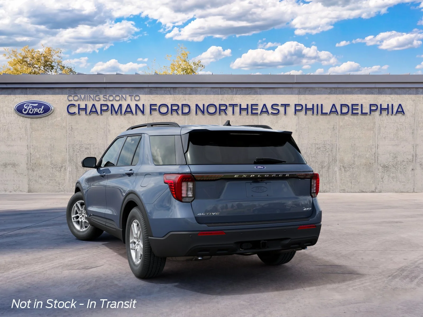 New 2027 Vapor Blue Metallic Ford Active image 3