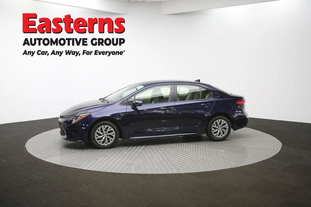Used 2021 Blue Toyota LE image 56