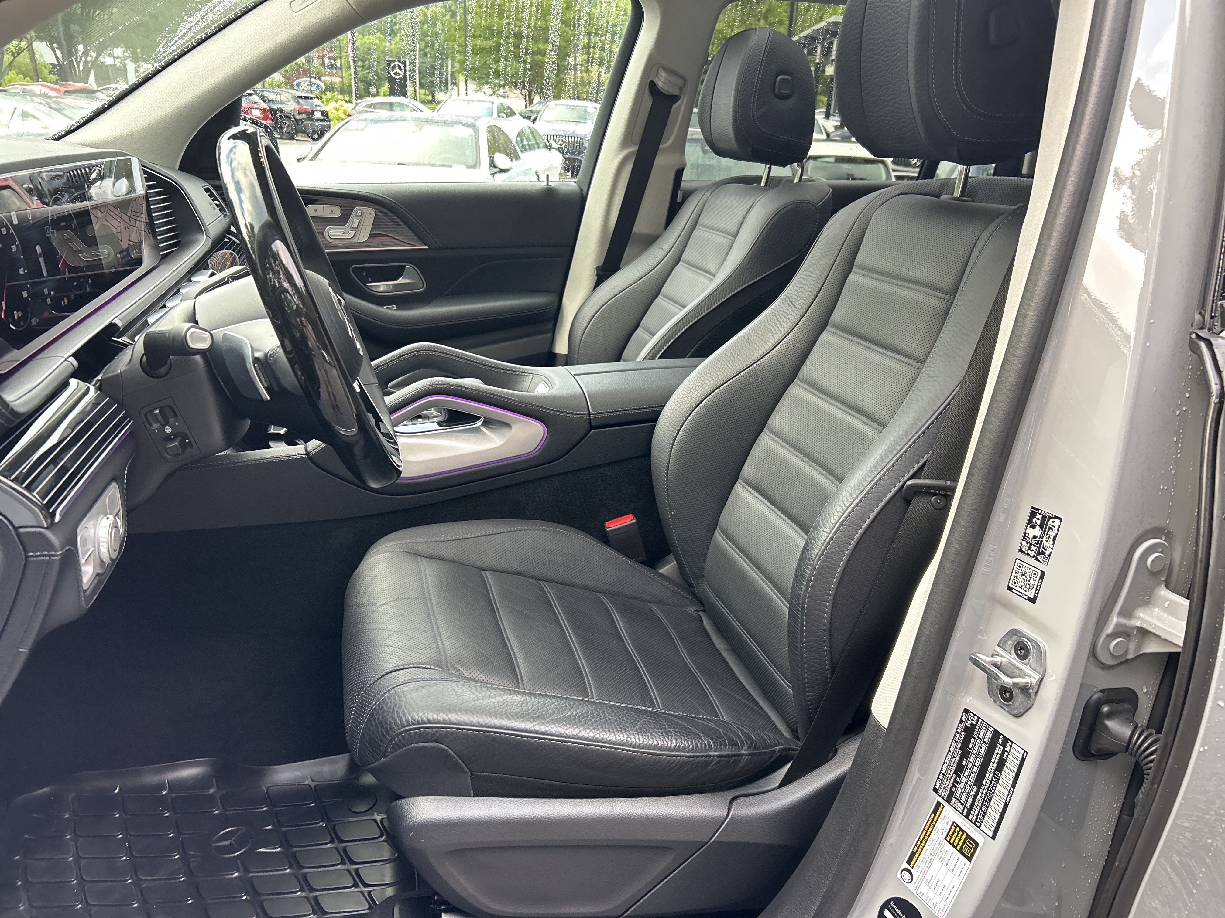 Certified Used 2024 MANUFAKTUR Alpine Grey Mercedes-Benz GLS 580 4MATIC® SUV image 23
