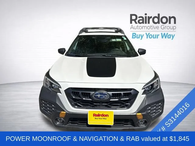 Used 2025 Crystal White Pearl Subaru Wilderness image 2