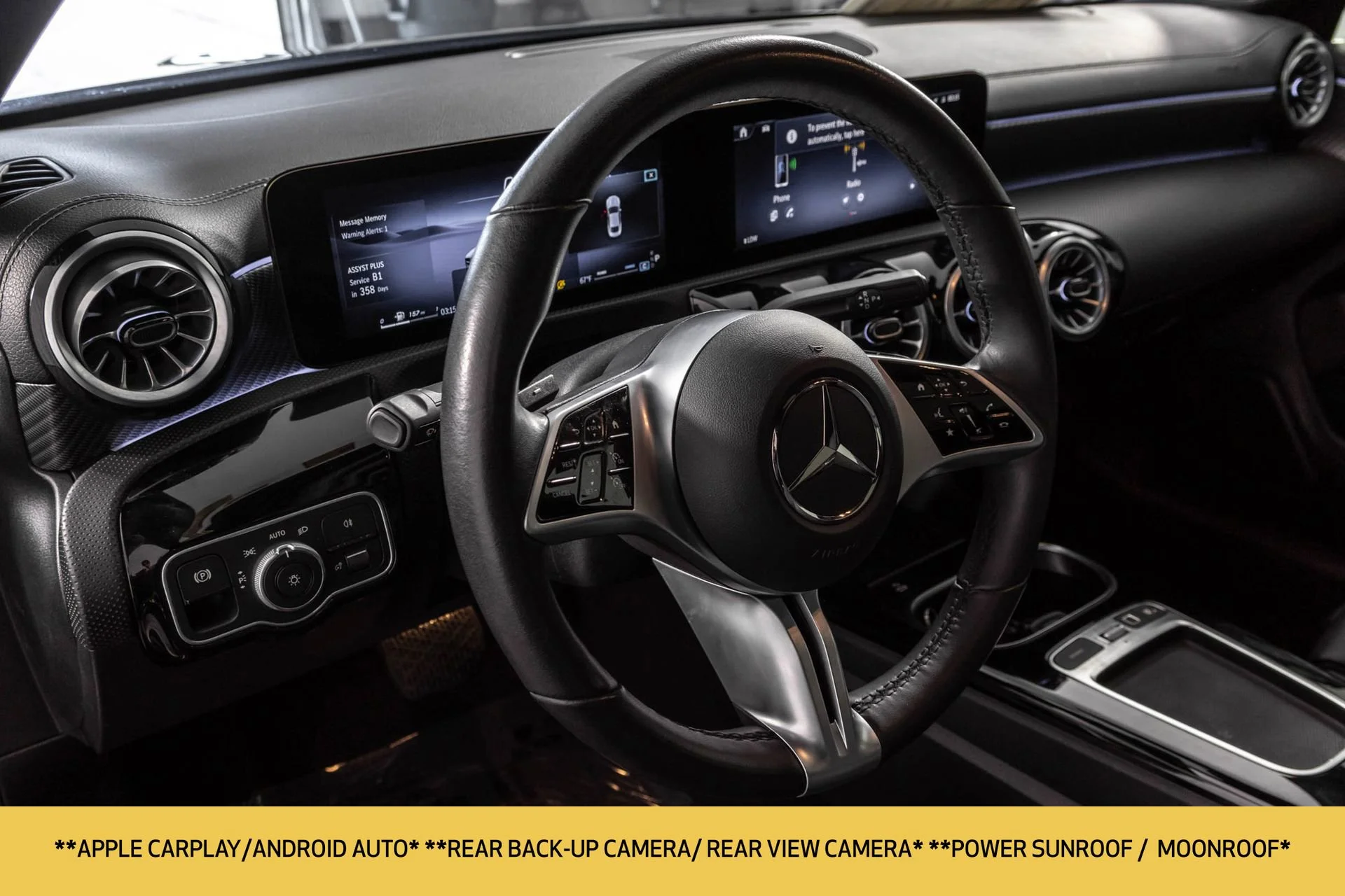 Used 2025 Black Mercedes-Benz 4MATIC® image 4