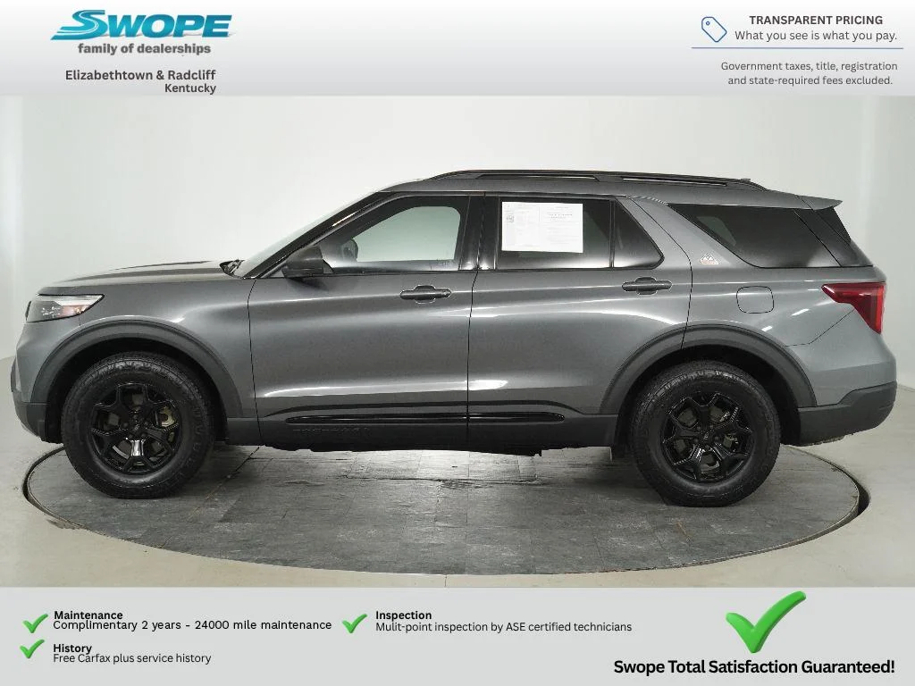 Used 2022 Carbonized Gray Metallic Ford Timberline image 6