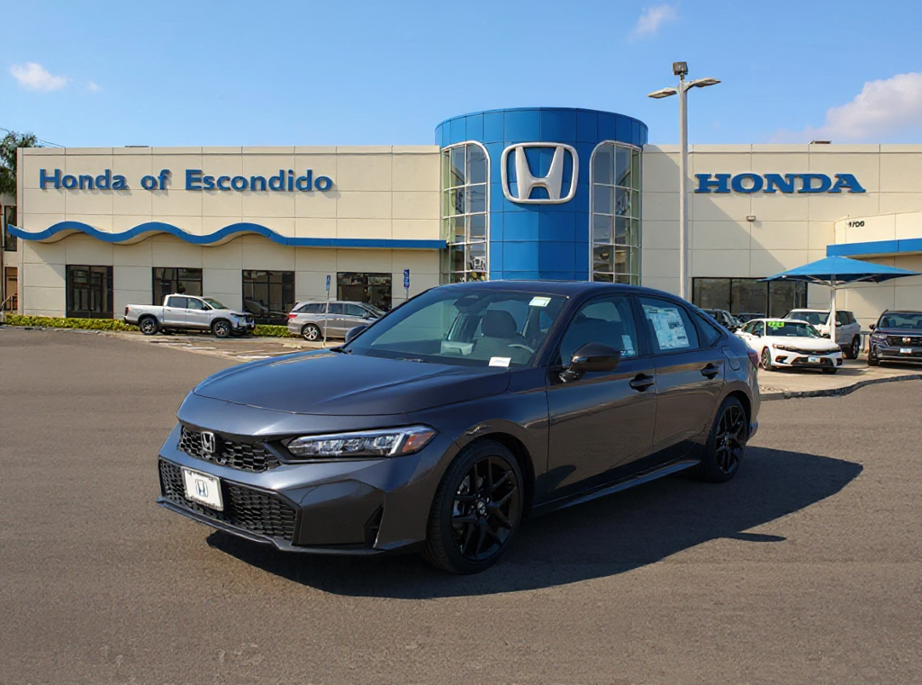 New 2026 Meteorite Gray Metallic Honda Sport image 1