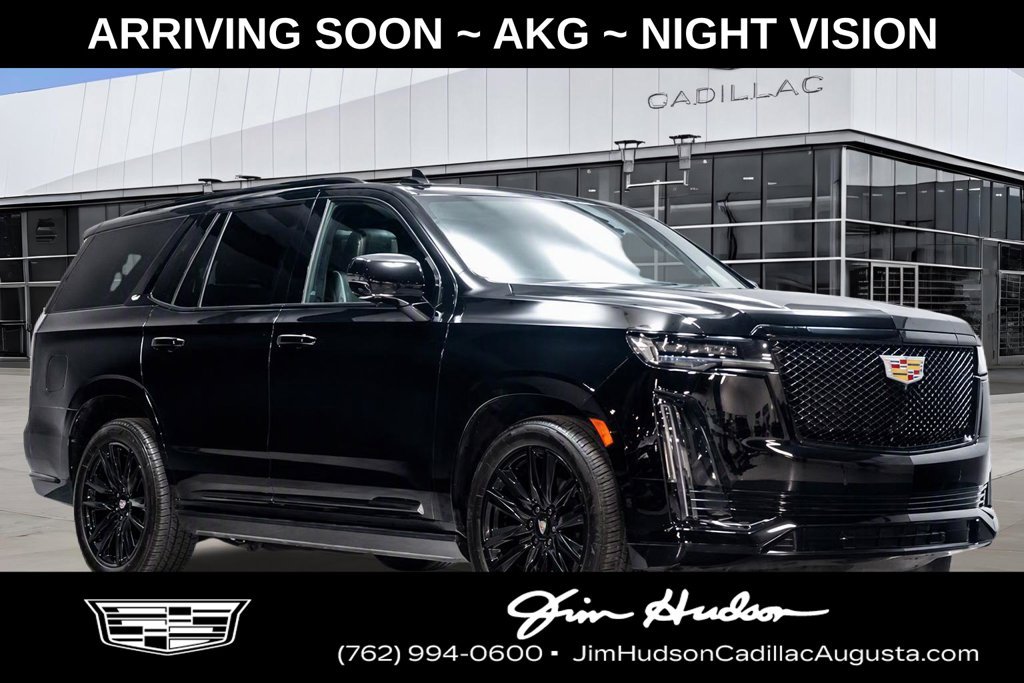 Used 2025 Black Cadillac Sport image 1