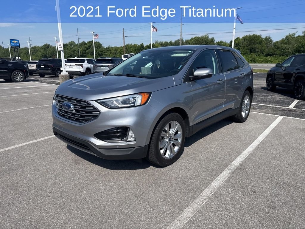 Used 2021 Silver Ford Titanium image 2