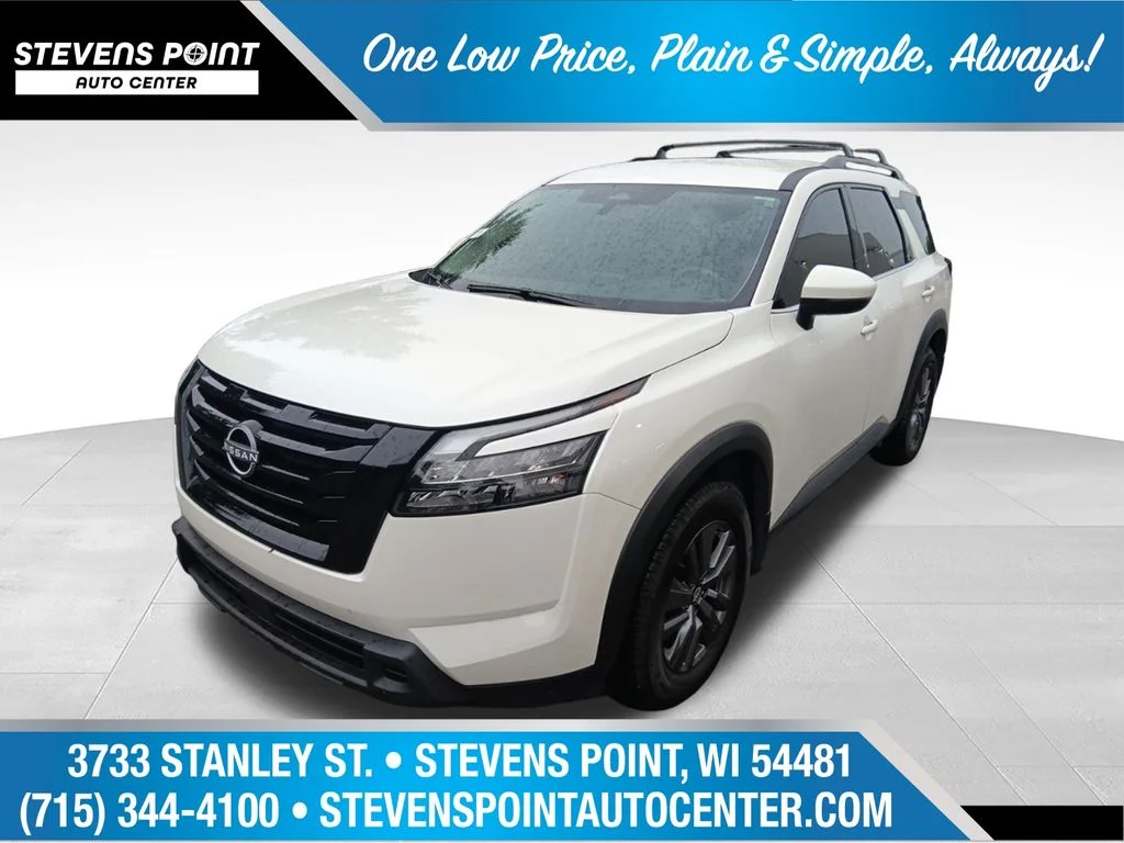 Used 2024 Pearl White Tricoat Nissan SV image 1
