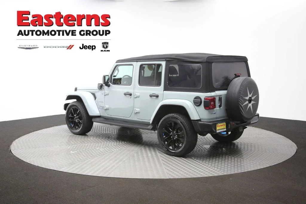Used 2023 Gray Jeep Sahara 4xe image 62