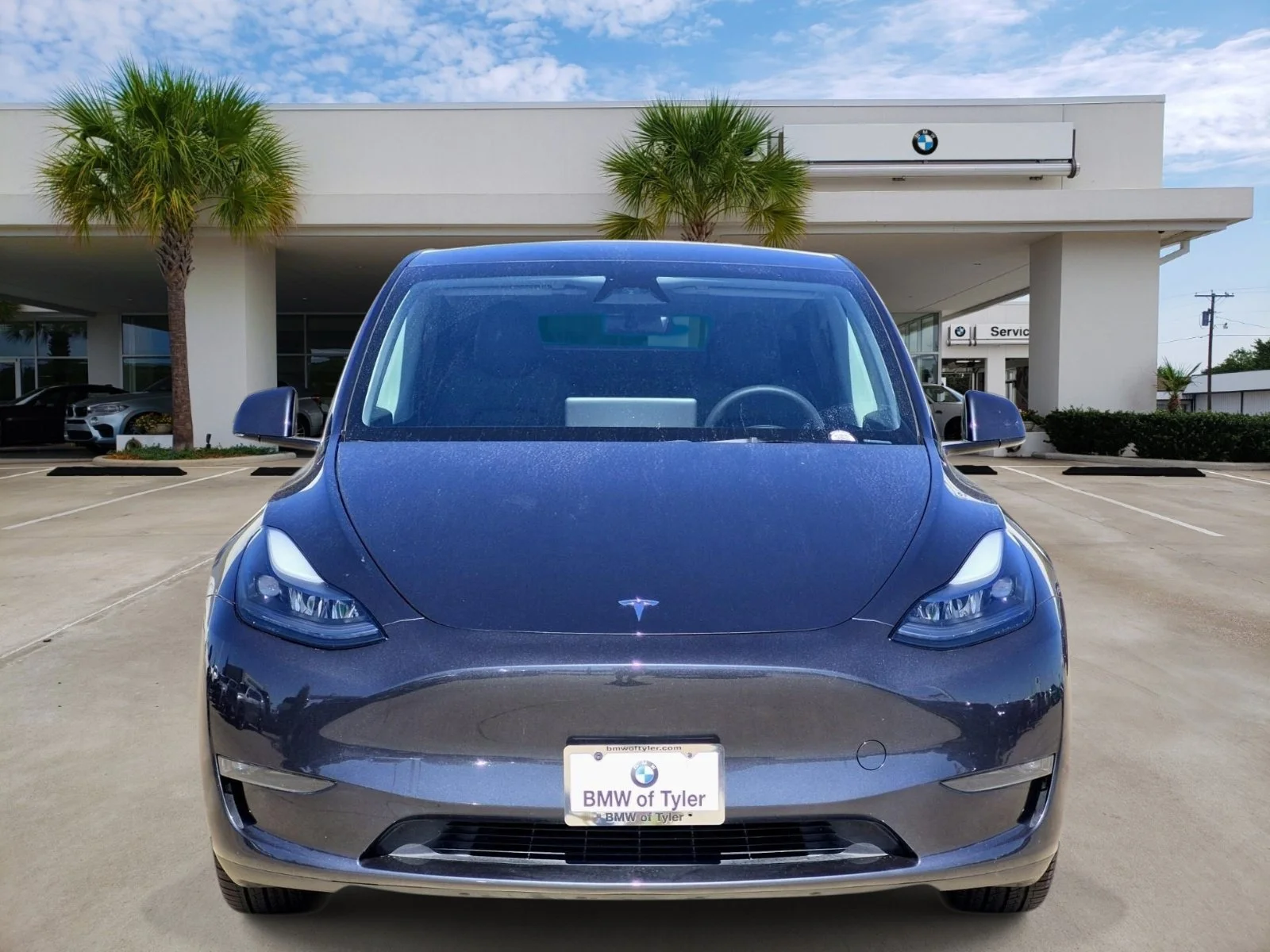 Used 2024 Tesla Model Y Long Range with VIN 7SAYGDEE7RA270786 for sale in Tyler, TX