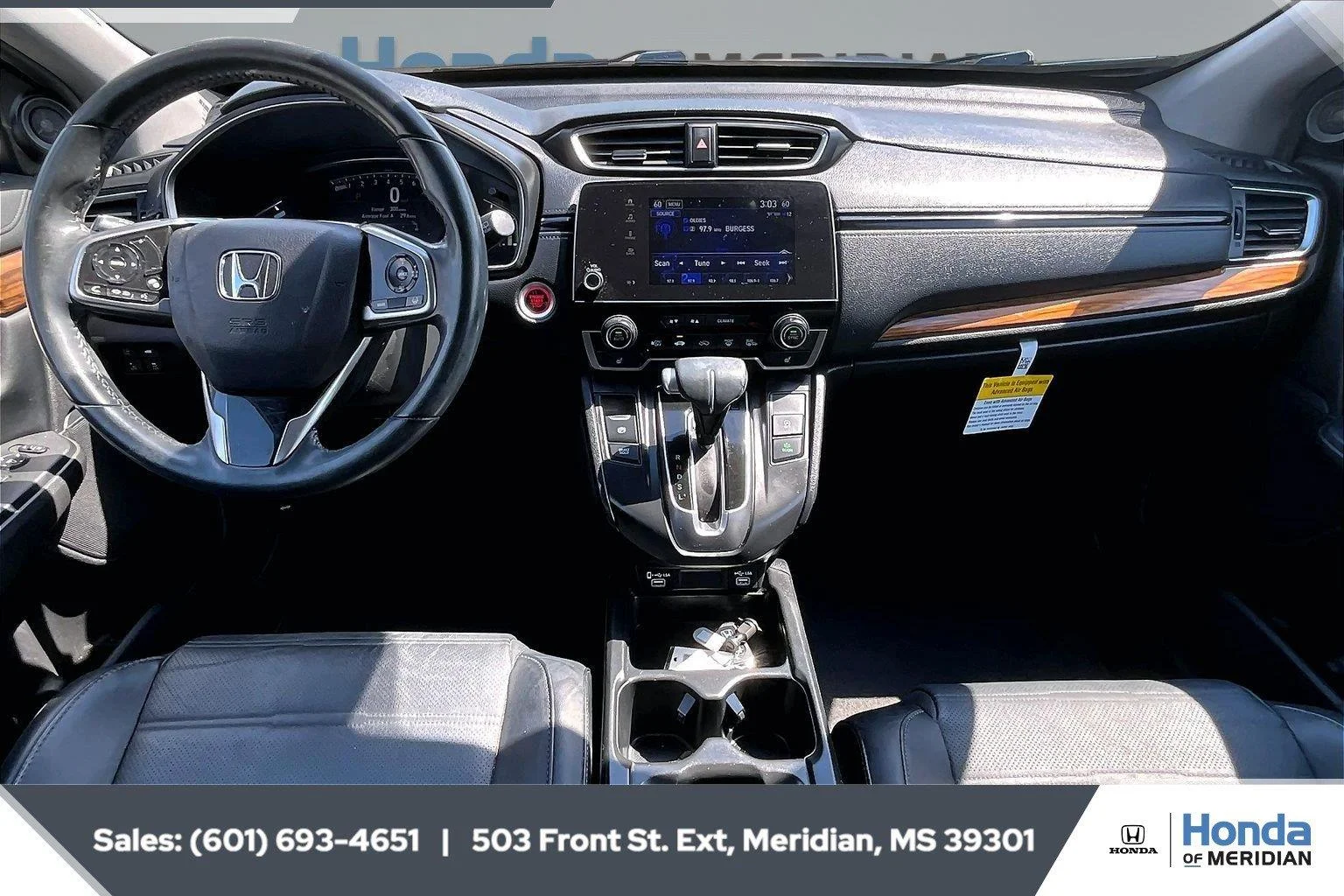 Used 2021 Crystal Black Pearl Honda EX-L image 13